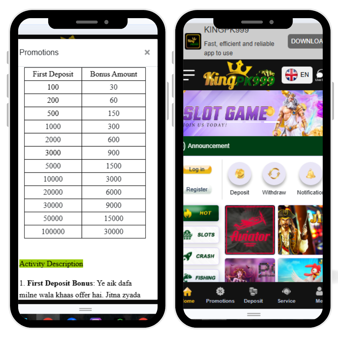 The KINGPK999 Game Download APK