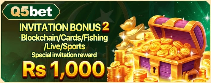 Refral & Earn Bonus in Q5 Bet Game